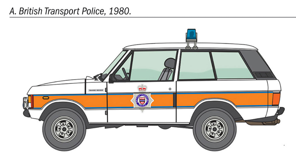 Italeri Police Range Rover 3661