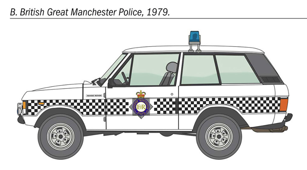 Italeri Police Range Rover 3661