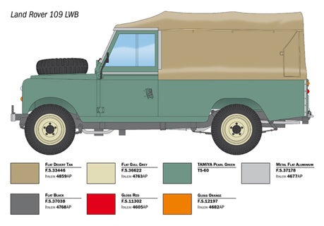 Italeri Land Rover 109 Lwb 3665