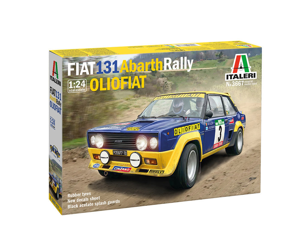 Italeri Fiat 131 Arbarth Rally Ol10 Fiat 3667