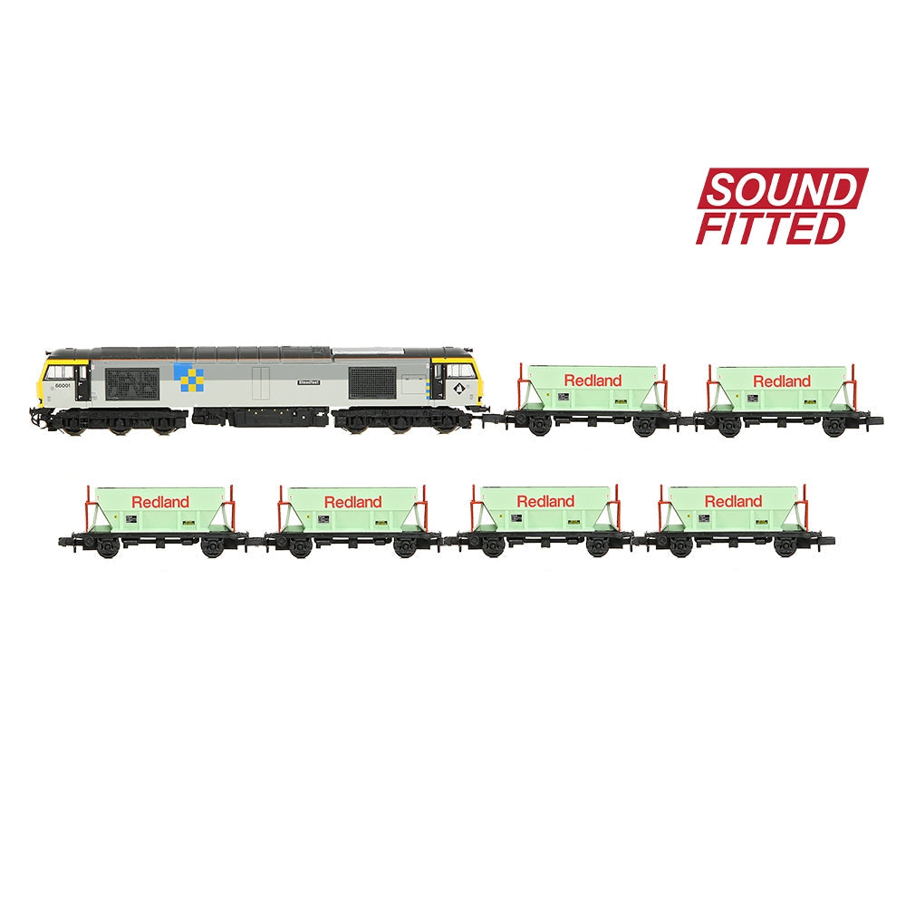 N Gauge Moving Mountains Train Set 370-221SF Sound Fitted Graham Farish