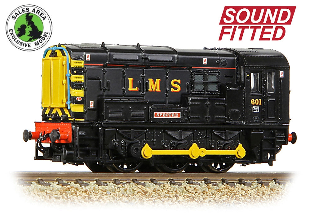 Graham Farish Class 08 601 'Spectre' LMS Black 371-020DBSF