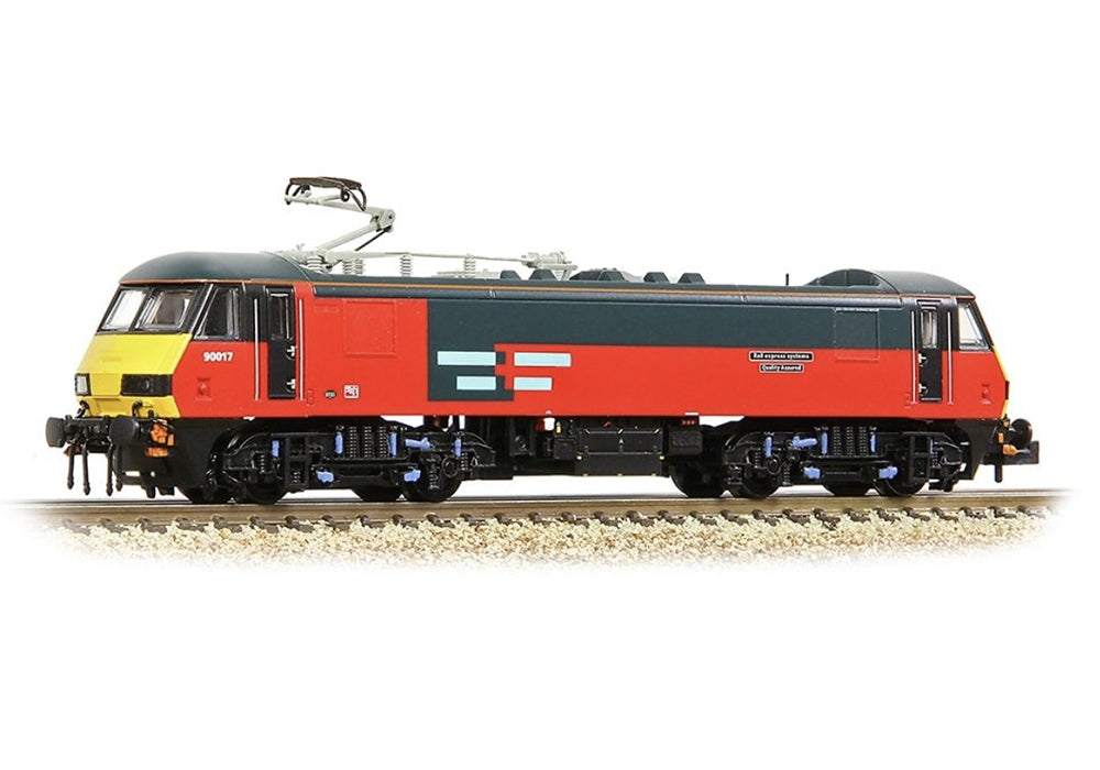 Graham Farish Class 90/0 90017 'Rail Express Systems Quality Assured' Rail Exp. Sys. 371-782A