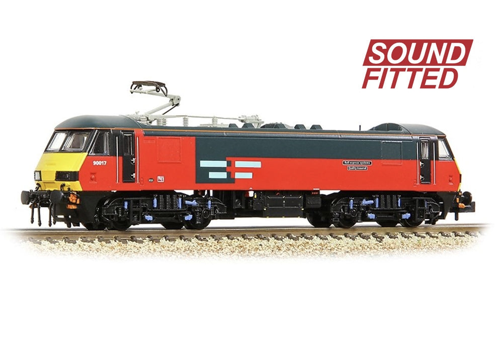 Graham Farish Class 90/0 90017 'Rail Express Systems Quality Assured' Rail Exp. Sys. 371-782ASF