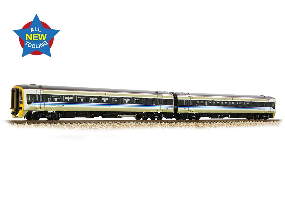 Graham Farish Class 158 2-Car DMU 158849 BR Regional Railways 371-850