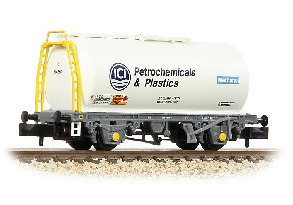 Graham Farish BR 45t TTA Tank Wagon 'Ici Petrochemicals' White 373-789A