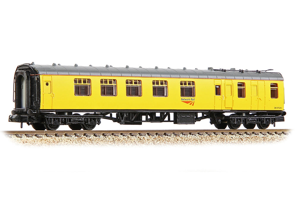 Graham Farish BR MK1 BCK Brake Composite Corridor Network Rail Yellow 374-089