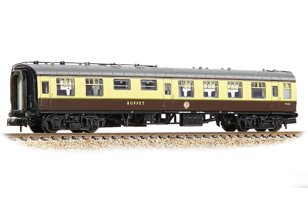 Graham Farish BR MK1 Rmb Restaurant Miniature Buffet BR (WR) Chocolate & Cream 374-109B