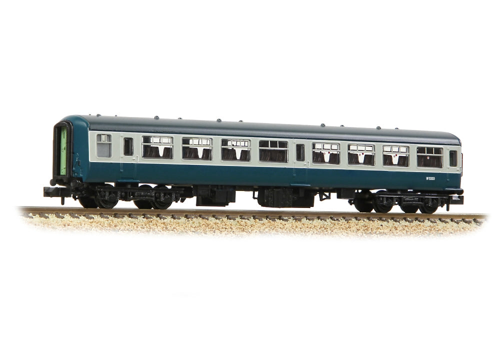 Graham Farish BR Mk2a TSO Tourist Second Open BR Blue & Grey 374-710C