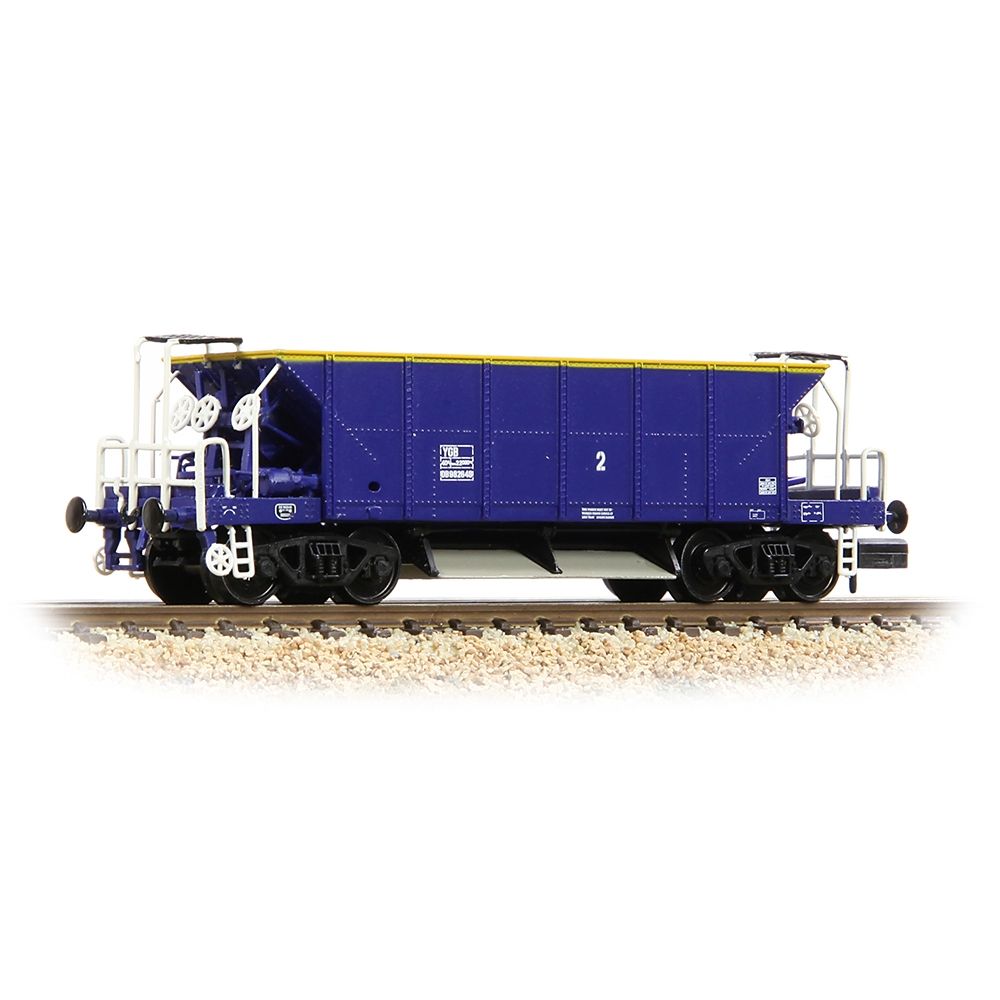 Graham Farish BR YGB Bogie Hopper Wagon Mainline Blue 377-005