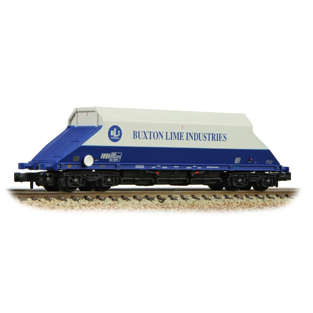 Graham Farish Jga Bogie Hopper 'Buxton Lime Industries' White & Blue 377-101D