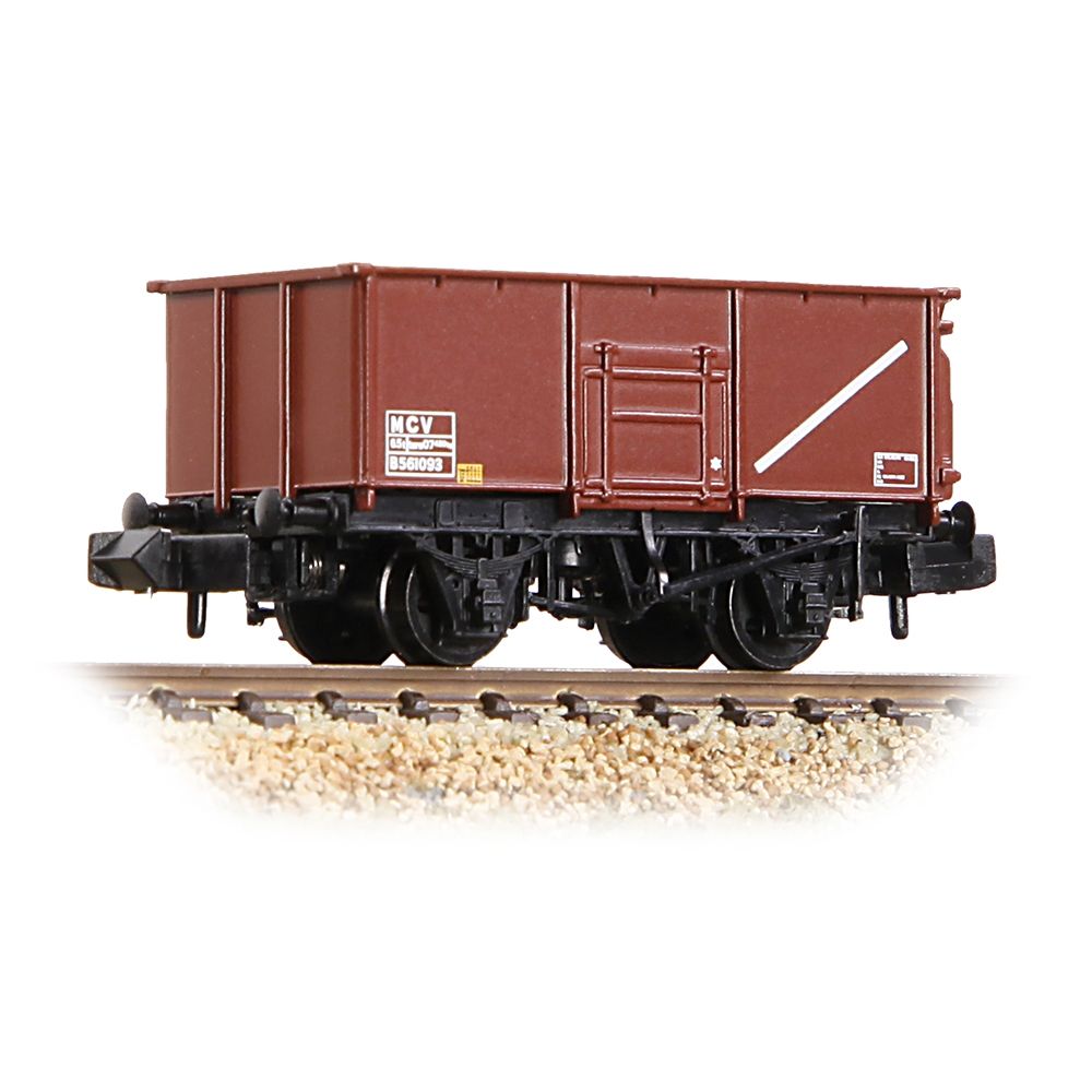 Graham Farish BR 16t Steel Mineral Wagon BR Bauxite (TOPS) 377-257