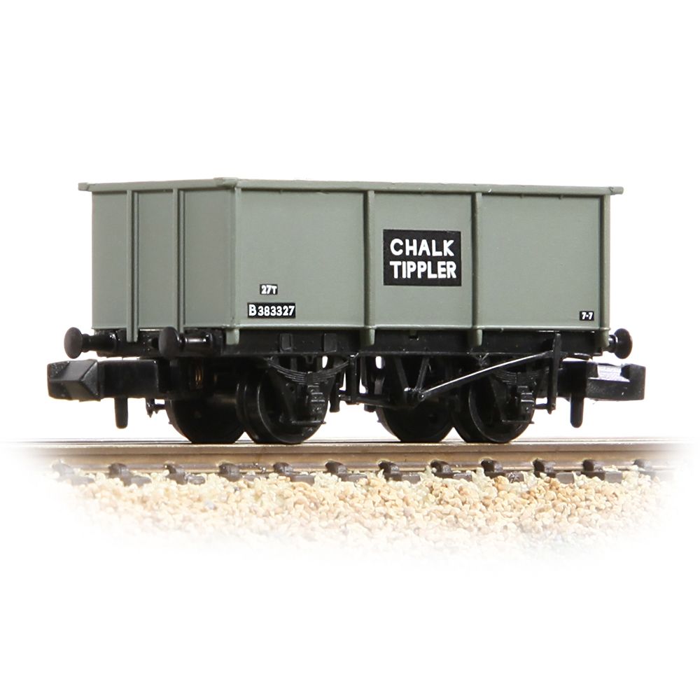 Graham Farish BR 27t Steel Tippler Wagon BR Grey 'Chalk' 377-276C