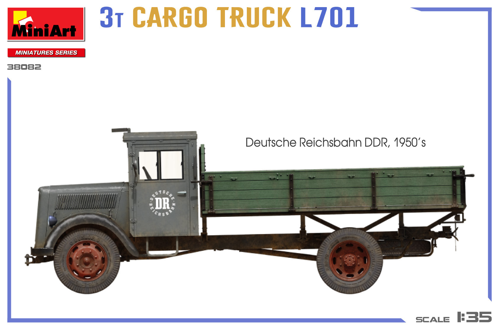 Miniart 1:35 - 3t Cargo Truck L701
