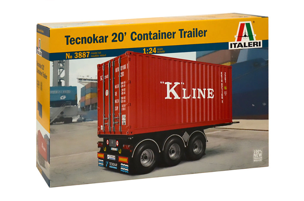 Italeri 20' Container Trailer 3887