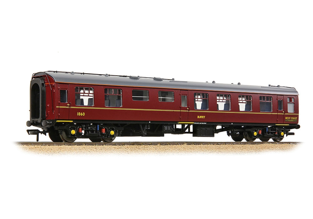 Branchline BR MK1 Rmb Restaurant Miniature Buffet WCRC Maroon 39-266