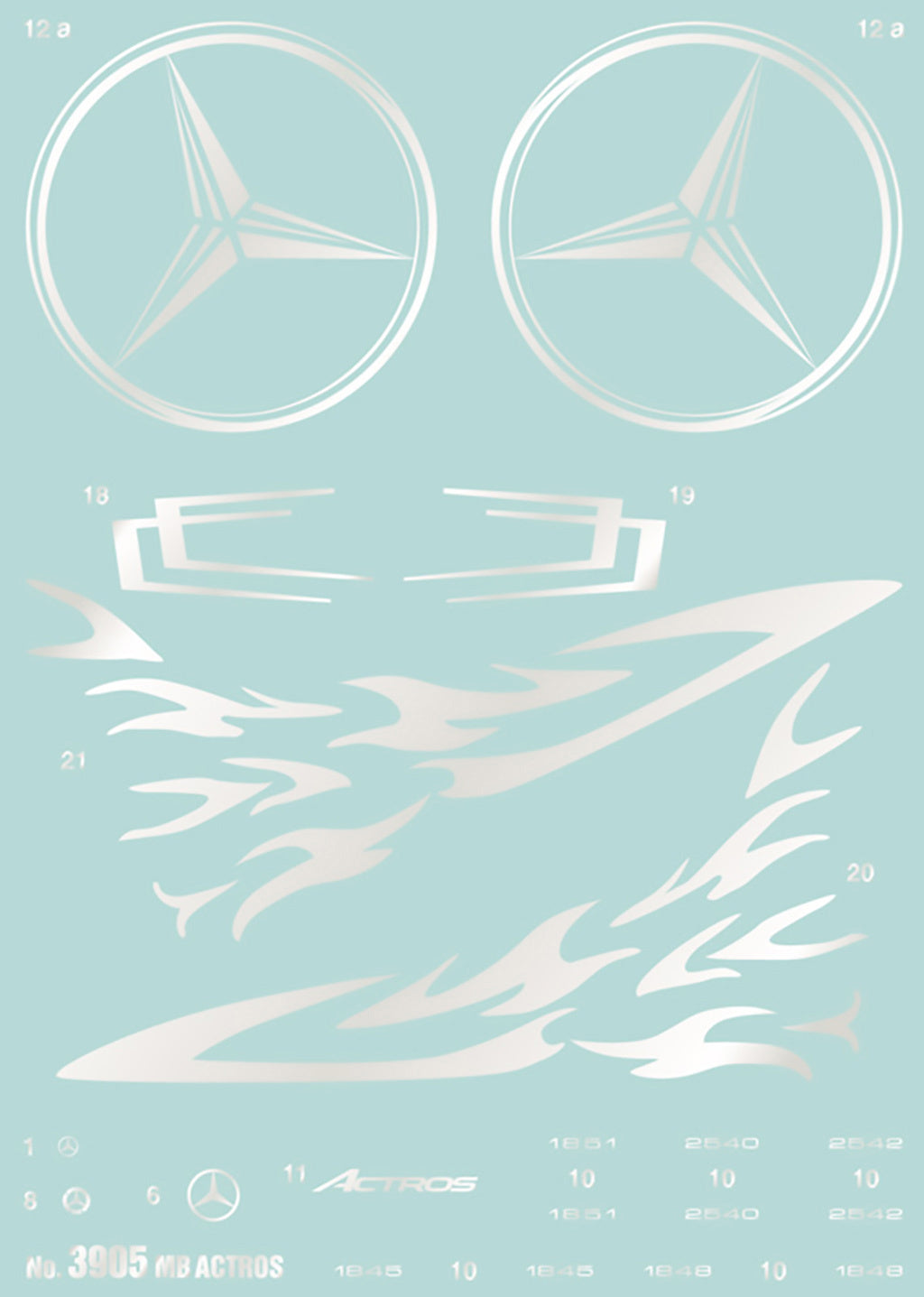 Italeri Mercedes Benz Actros Gigaspace 3905