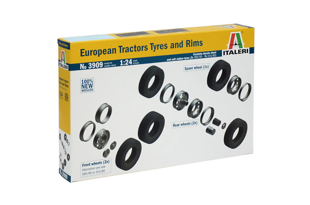 Italeri European Tyres and Rims 3909