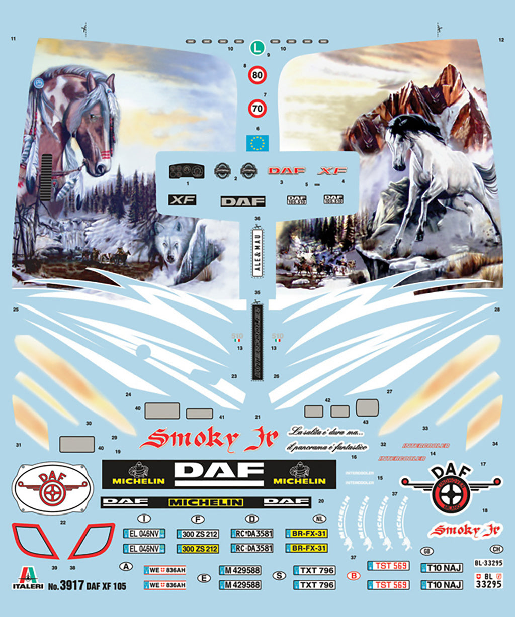 Italeri Daf Xf 105 3917