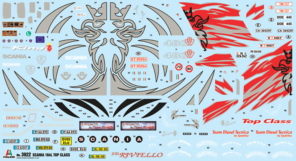 Italeri Scania 164L Topclass