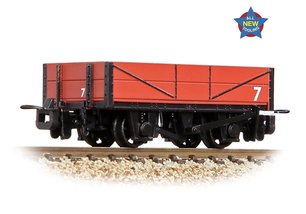 Narrow Gauge Rnad Rebuilt Open Wagon Welsh Highland Railway Red 393-151
