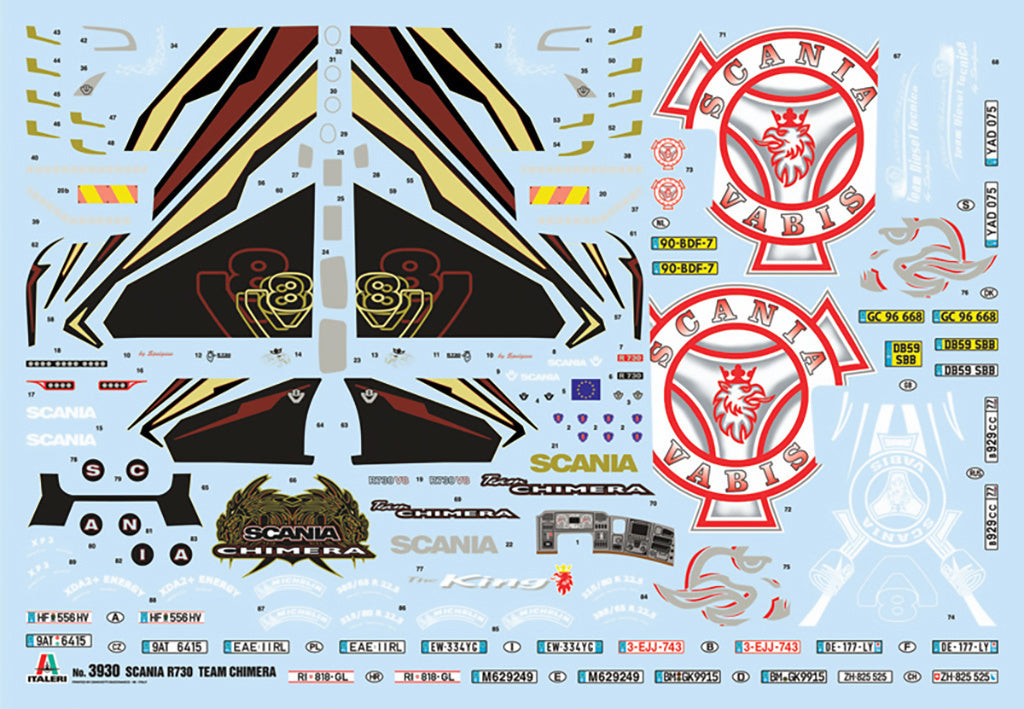 Italeri Scania R730 Streamline - Chimera 3930