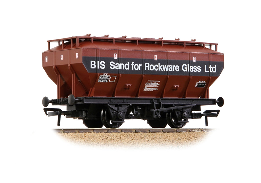 Branchline BR 35t 'Covhop' Covered Hopper BR Bauxite 'British Industrial Sand' 38-502B