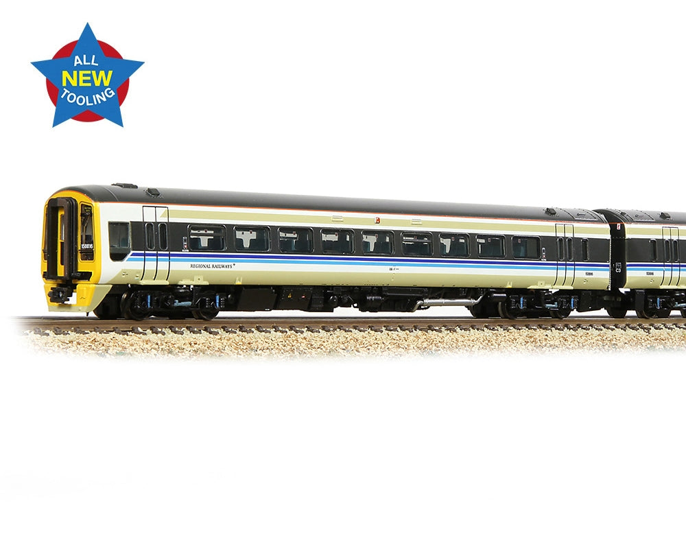 Graham Farish Class 158 2-Car DMU 158816 BR Regional Railways 371-850A
