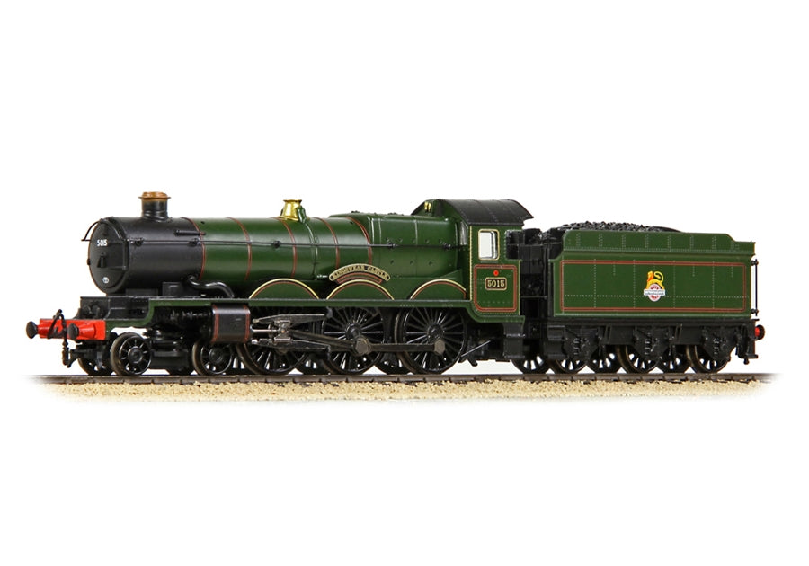 Graham Farish GWR 4073 'Castle' 5015 'Kingswear Castle' BR Lined Green (Early Emblem 372-031A