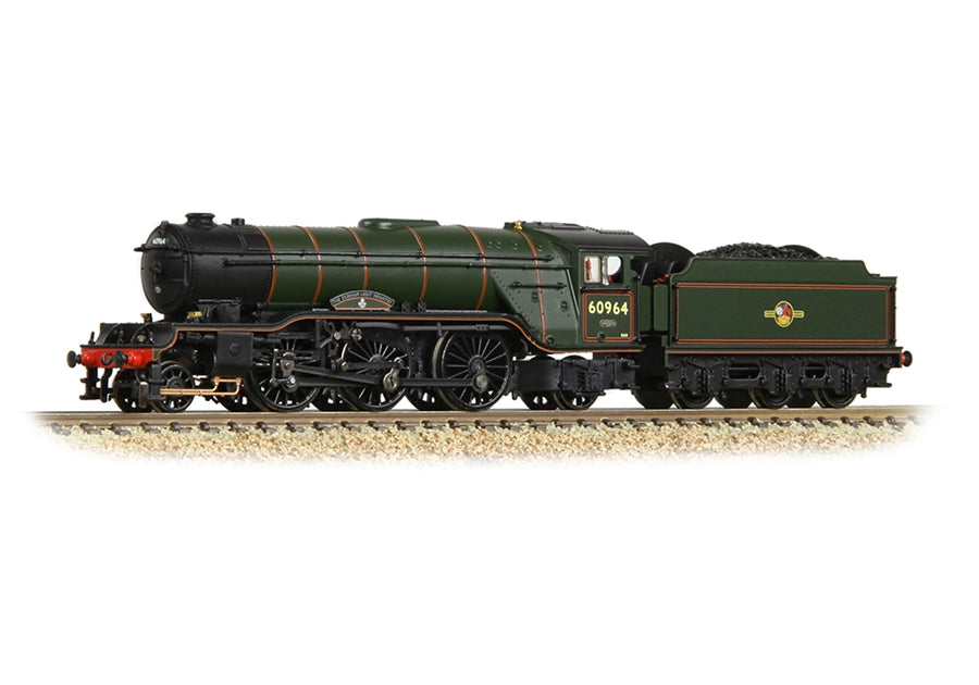 Graham Farish LNER V2 60964 'Durham Light Infantry' BR Lined Green (Late Crest) 372-613