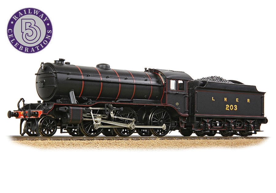 Branchline LNER K3 Flared Tender 203 LNER Lined Black 32-279B