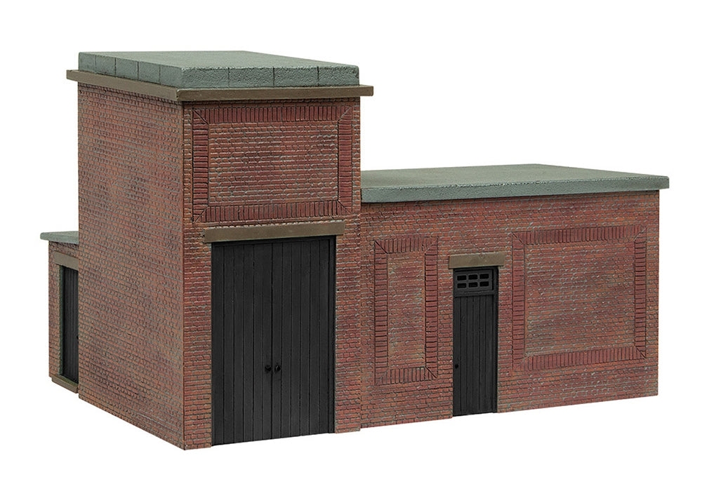 Scenecraft Lineside Brick Substation Black 44-0181B