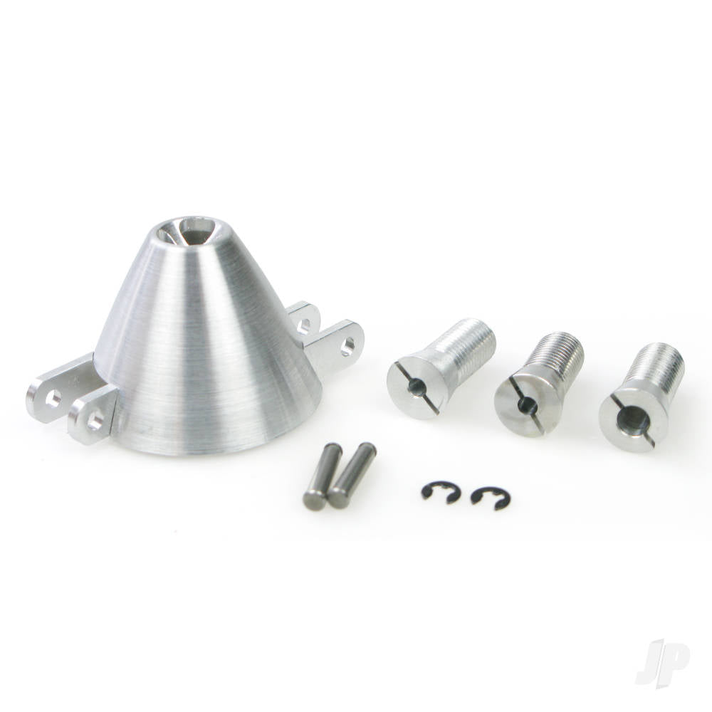 JP 38mm Aluminium CNC Cooling Spinner and Hub (Electric) 4406215 1