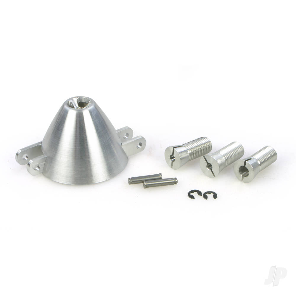 JP 41mm Aluminium CNC Cooling Spinner and Hub (Electric) 4406220 1