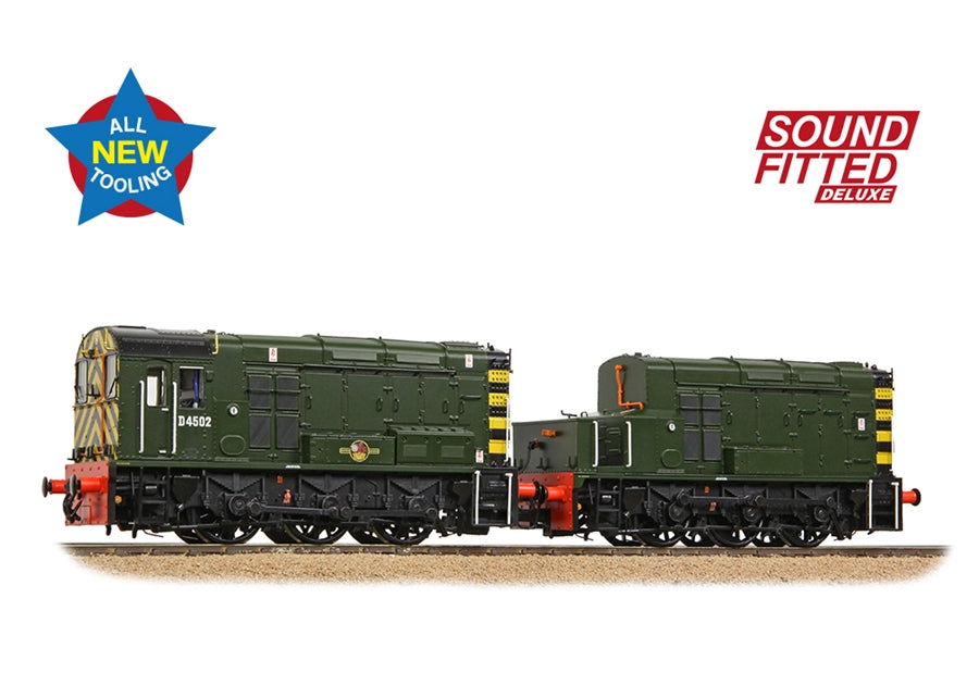Branchline Class 13 D4502 BR Green (Wasp Stripes) 35-945SFX