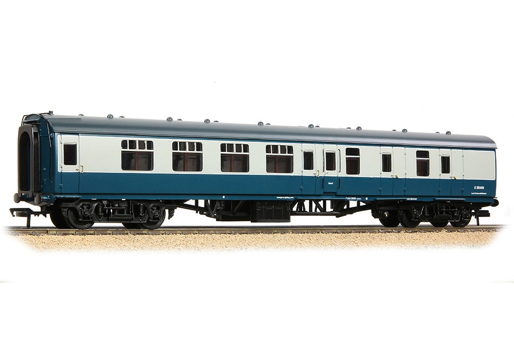 Branchline BR MK1 BSK Brake Second Corridor BR Blue & Grey 39-075E