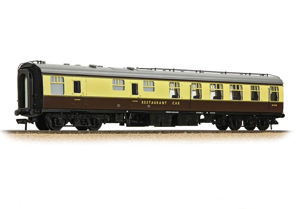 Branchline BR MK1 Ru Restaurant Unclassified BR (WR) Chocolate & Cream 39-102C