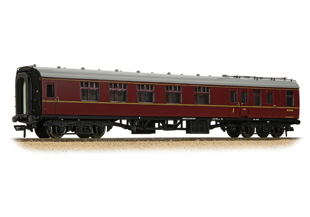 Branchline BR MK1 BCK Brake Composite Corridor BR Maroon 39-226F