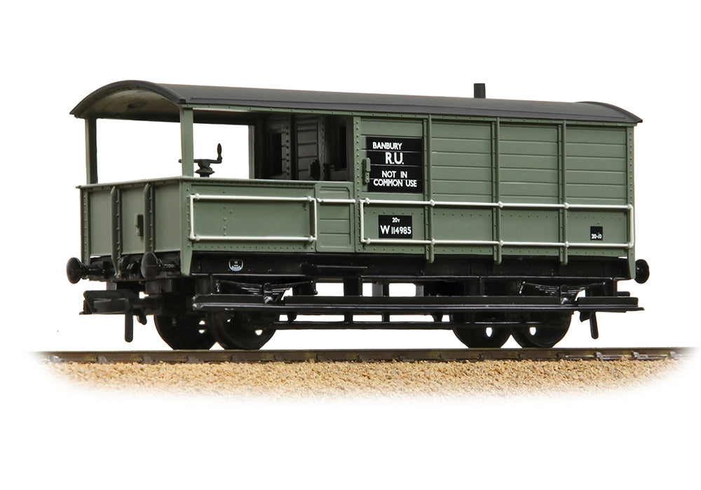 Branchline GWR 20t 'Toad' Brake Van BR Grey (Early) 33-306E