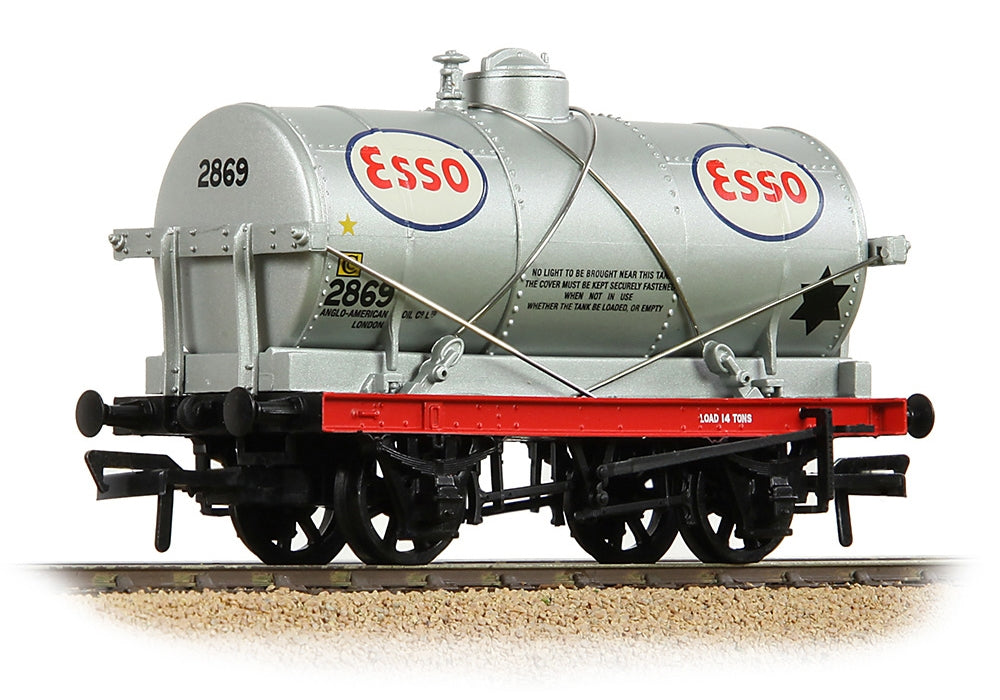 Branchline 14t Tank Wagon 'Esso' Silver 37-684B