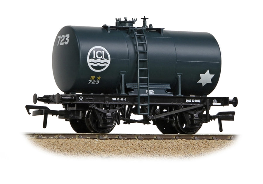 Branchline 20t Anchor-Mounted Tank Wagon 'Ici' Blue 38-783
