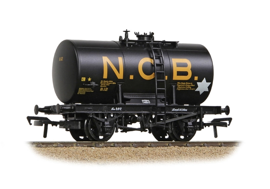 Branchline 14t Anchor-Mounted Tank Wagon 'NCB' Black 38-784