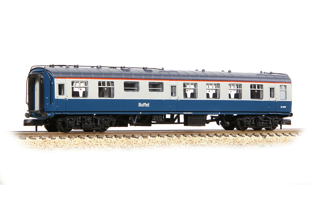 Graham Farish BR MK1 Rmb Restaurant Miniature Buffet BR Blue & Grey 374-110B
