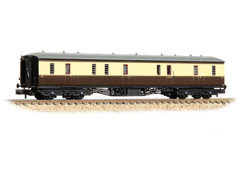 Graham Farish GWR Hawksworth Full Brake GWR Chocolate & Cream 374-590