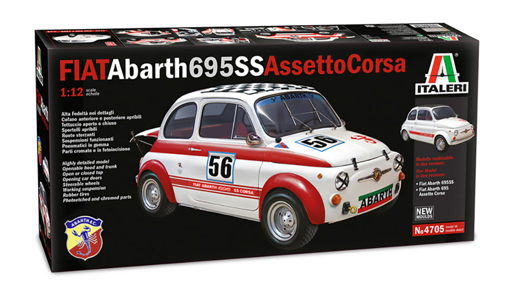 Italeri Fiat Abarth 695Ss / 695Ss A.Corsa 4705