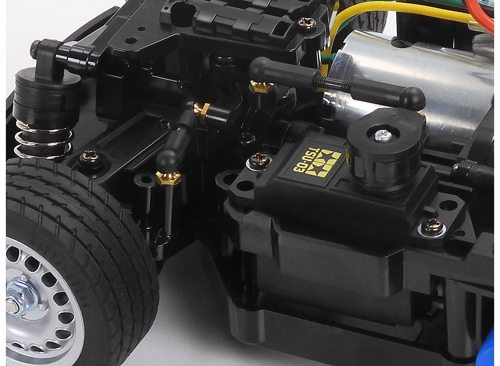 Tamiya VW Golf II GTI 16V with Red Painted Body (MB-01) - 47516