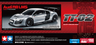 Audi R8 LMS 2008 with Silver Painted Body (TT-02)