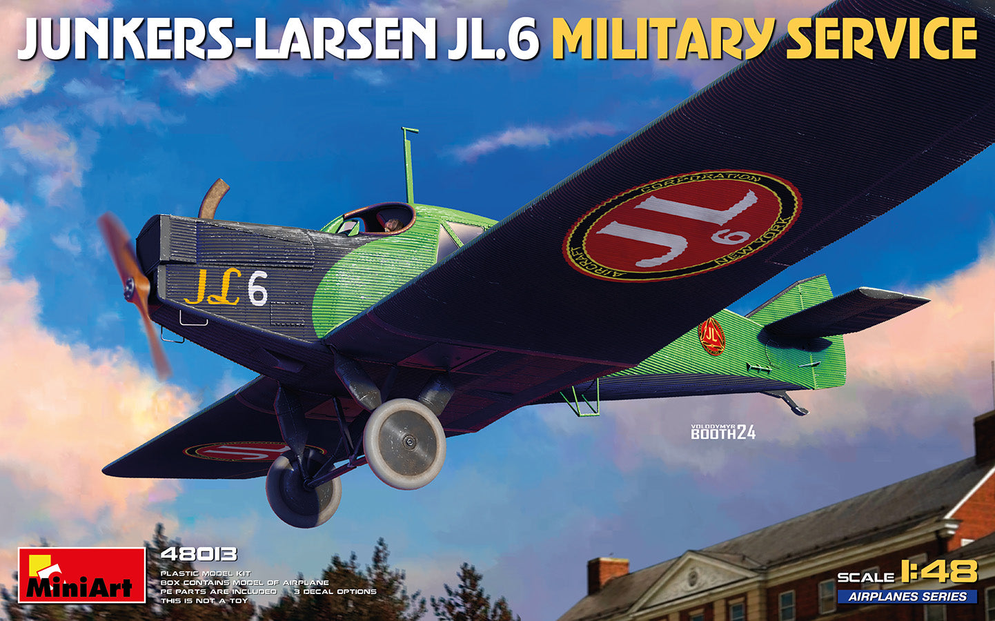 Miniart 1:48 - Junkers-Larsen JL.6 Military Service