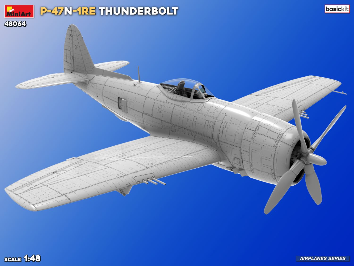 P-47N-1RE THUNDERBOLT. BASIC KIT