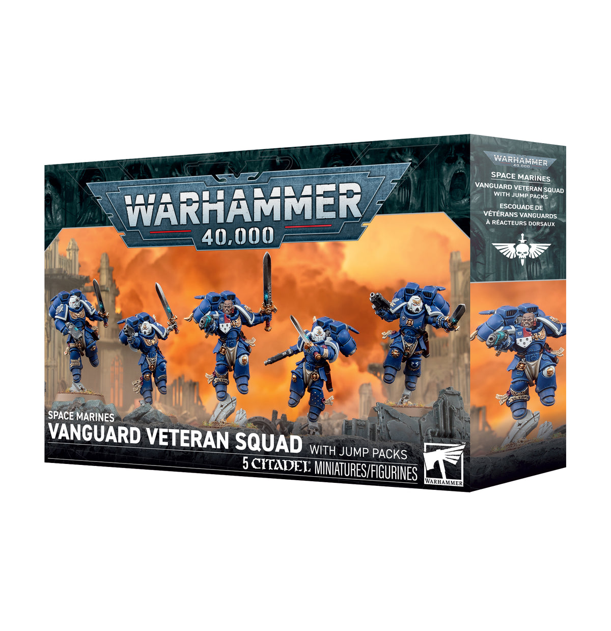 SM: VANGUARD VETERAN SQUAD W/JUMP PACKS 48-106 - Warhammer 40K